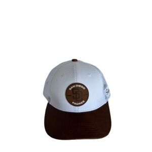 Men’s 2024 Opening Series San Diego Padres adjustable snapback hat sold out game